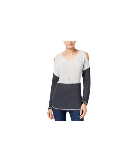 I-N-C Womens Colorblocked Knit Sweater, TW2