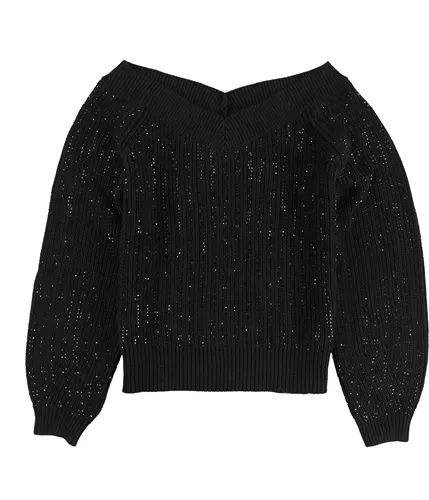 I-N-C Womens Embellished Pullover Sweater, TW14