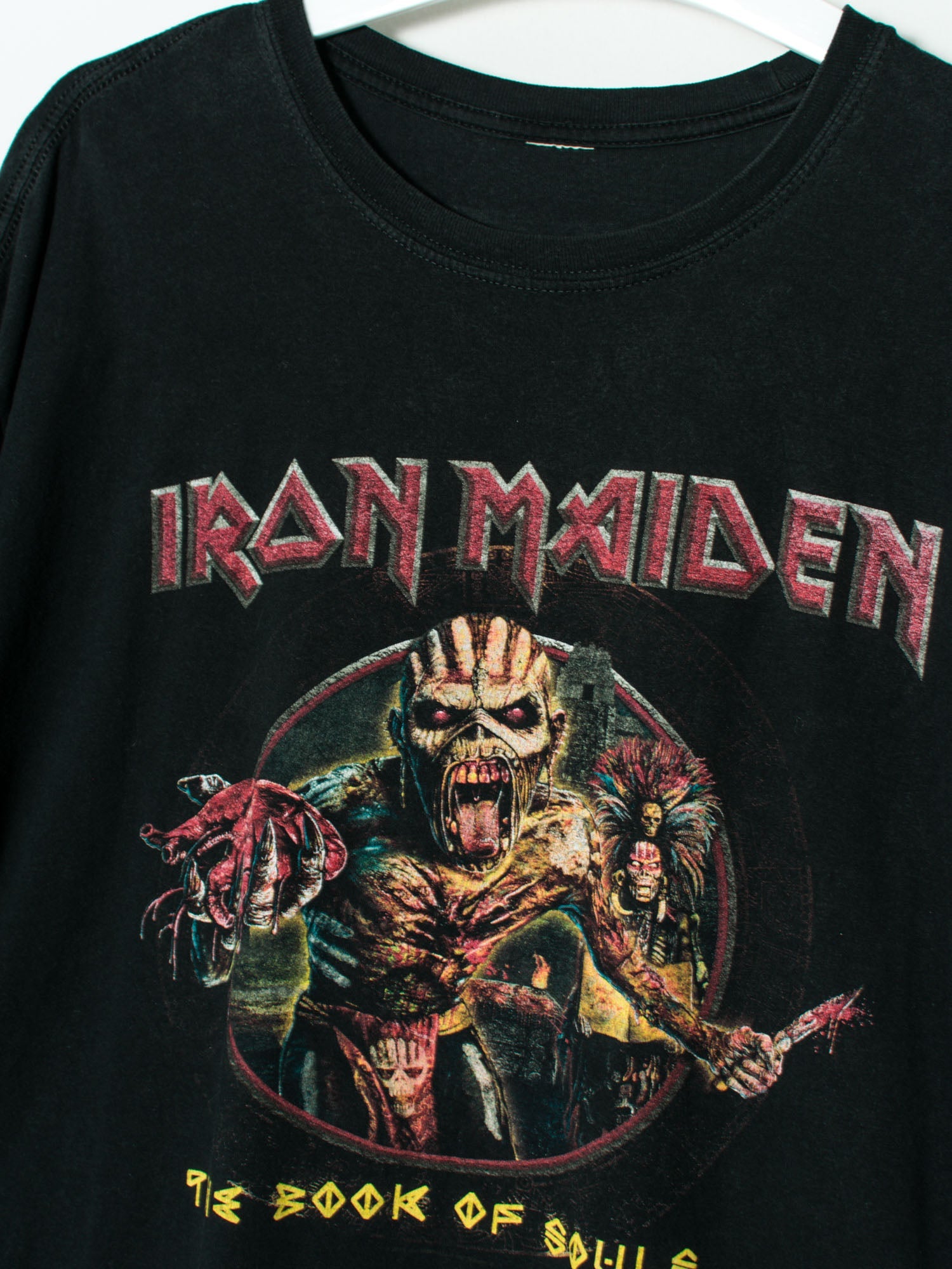 Iron Maiden Black Cotton Tee