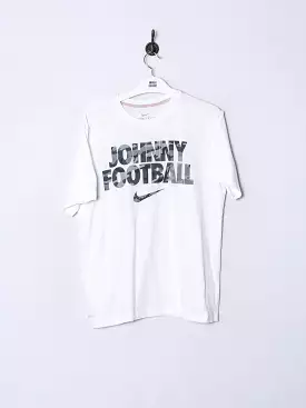 Johnny Football Nike White Cotton Tee