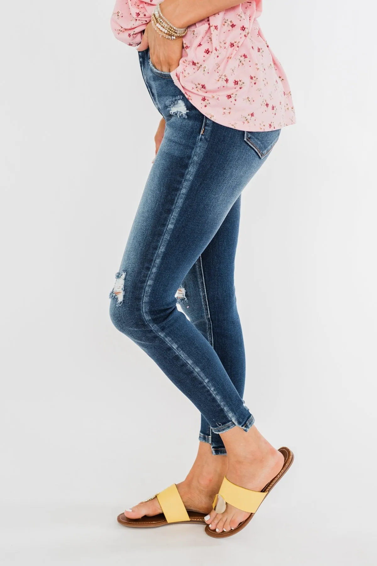 KanCan Ankle Skinny Jeans- Clarissa Wash