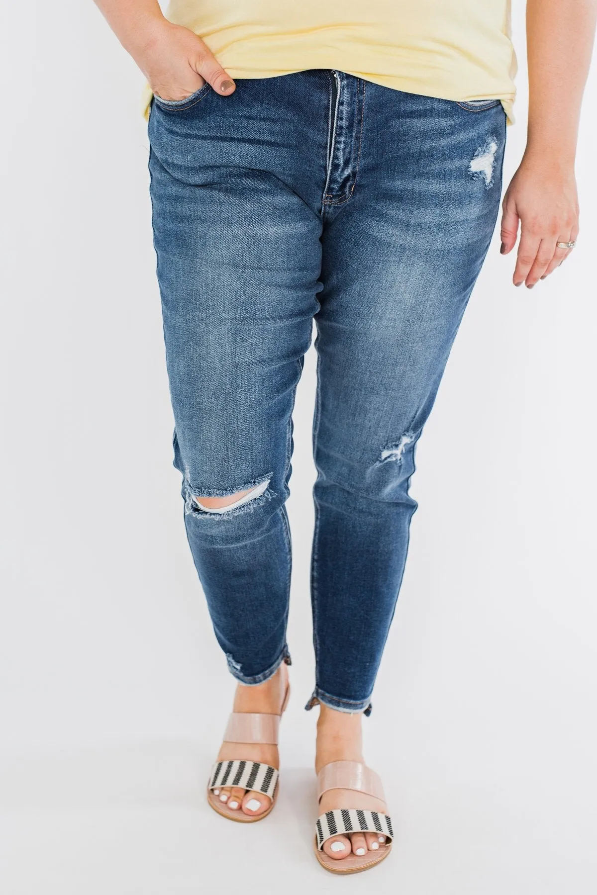 KanCan Ankle Skinny Jeans- Clarissa Wash