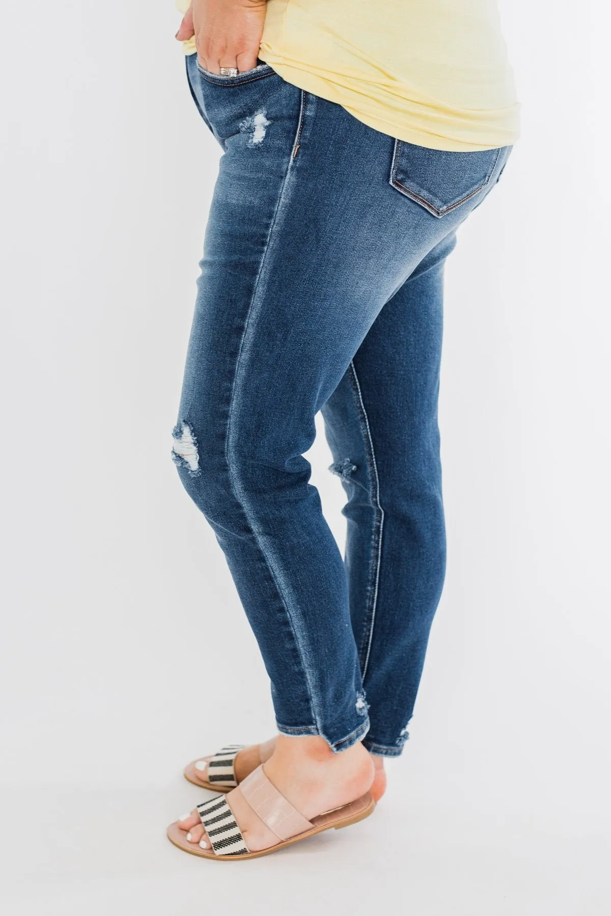 KanCan Ankle Skinny Jeans- Clarissa Wash