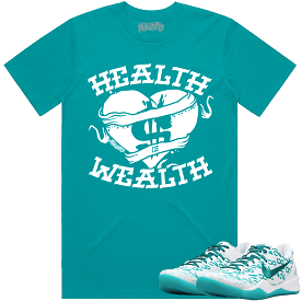 Kobe 8 Protro Radiant Emerald 8s Shirt to Match - HEALTH IS WEALTH