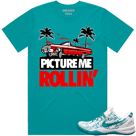 Kobe 8 Protro Radiant Emerald 8s Shirt to Match - RED PMR