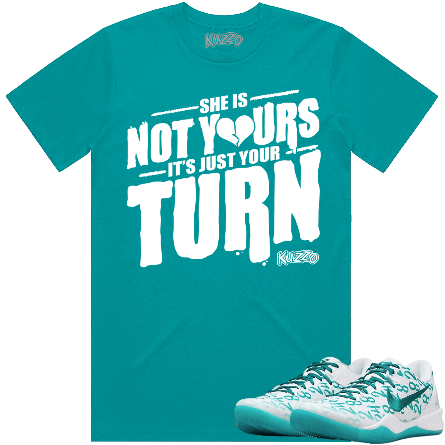 Kobe 8 Protro Radiant Emerald 8s Shirt to Match - SINYIJYT