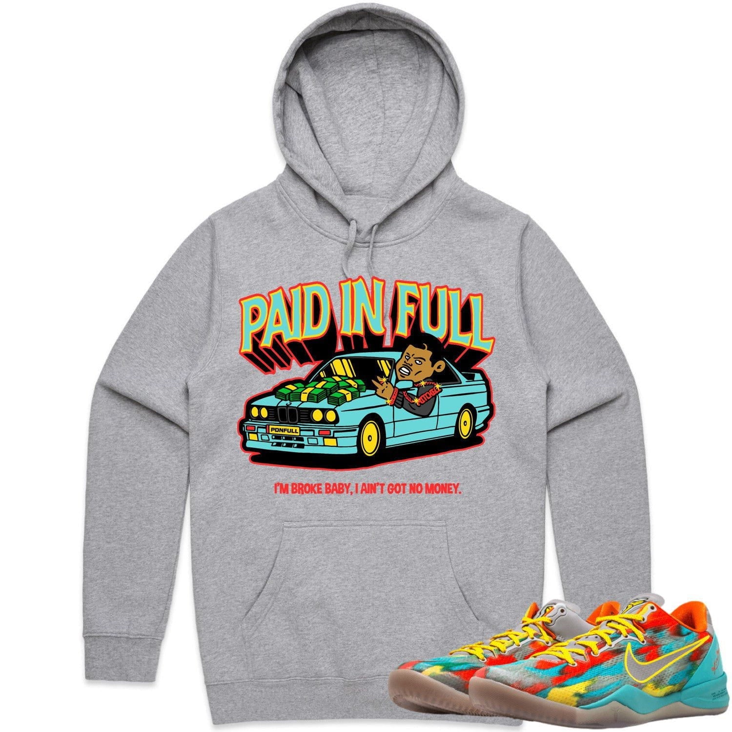 Kobe 8 Venice 8s Hoodie to Match - VENICE PAID