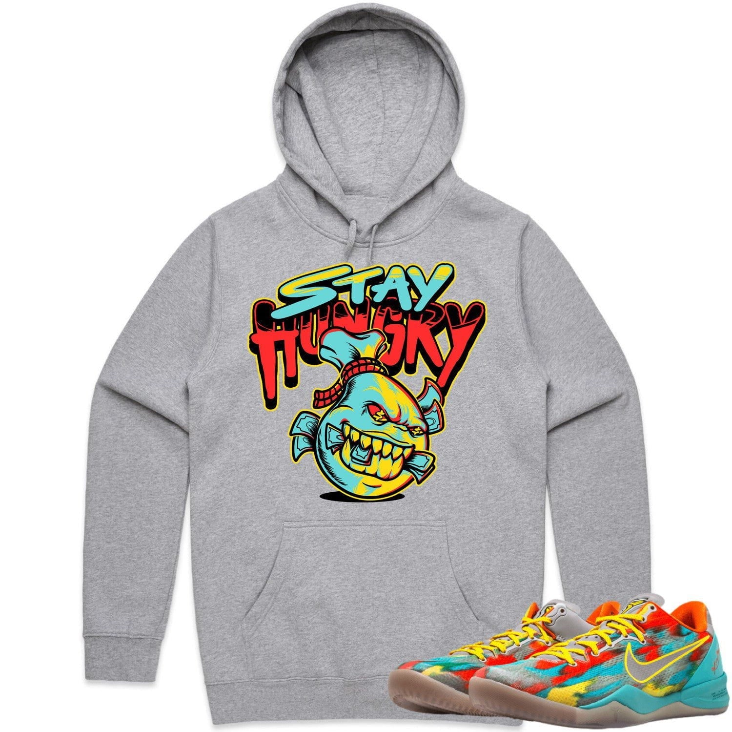 Kobe 8 Venice 8s Hoodie to Match - VENICE STAY HUNGRY