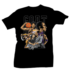 Kobe Goat Black Tee