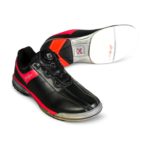 KR Strikeforce TPU Revival FT Black/Red Right Hand Performance Mens Bowling Shoes