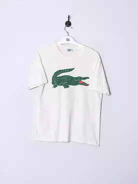 Lacoste White Cotton Tee