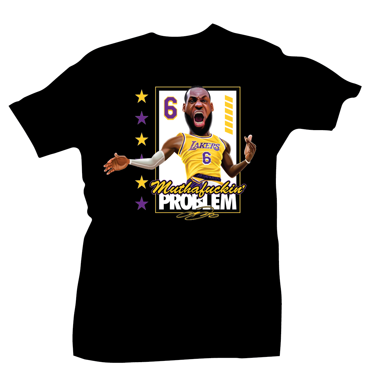 Lebron Problem Black Tee