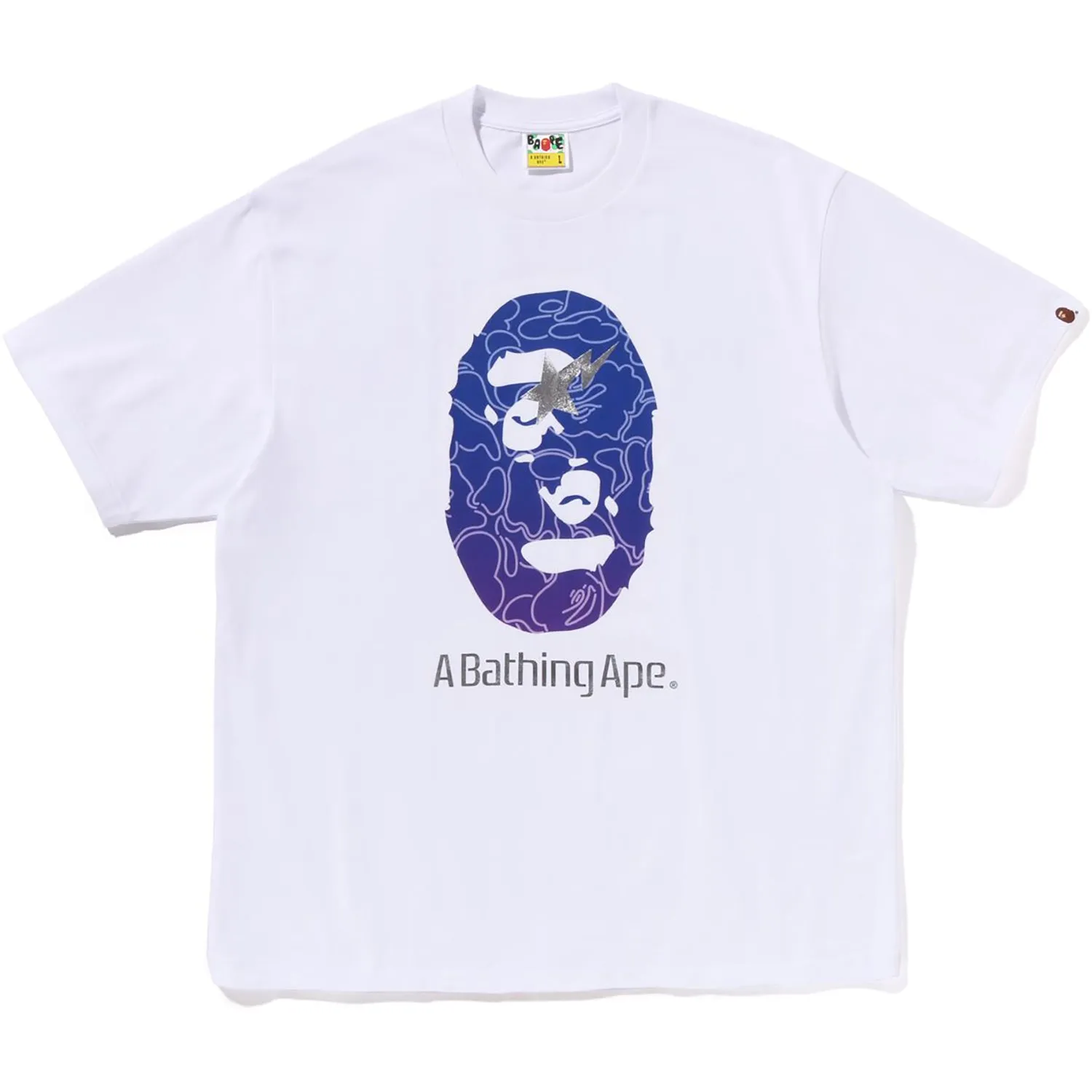 LINE CAMO APE HEAD RELAXED FIT TEE MENS