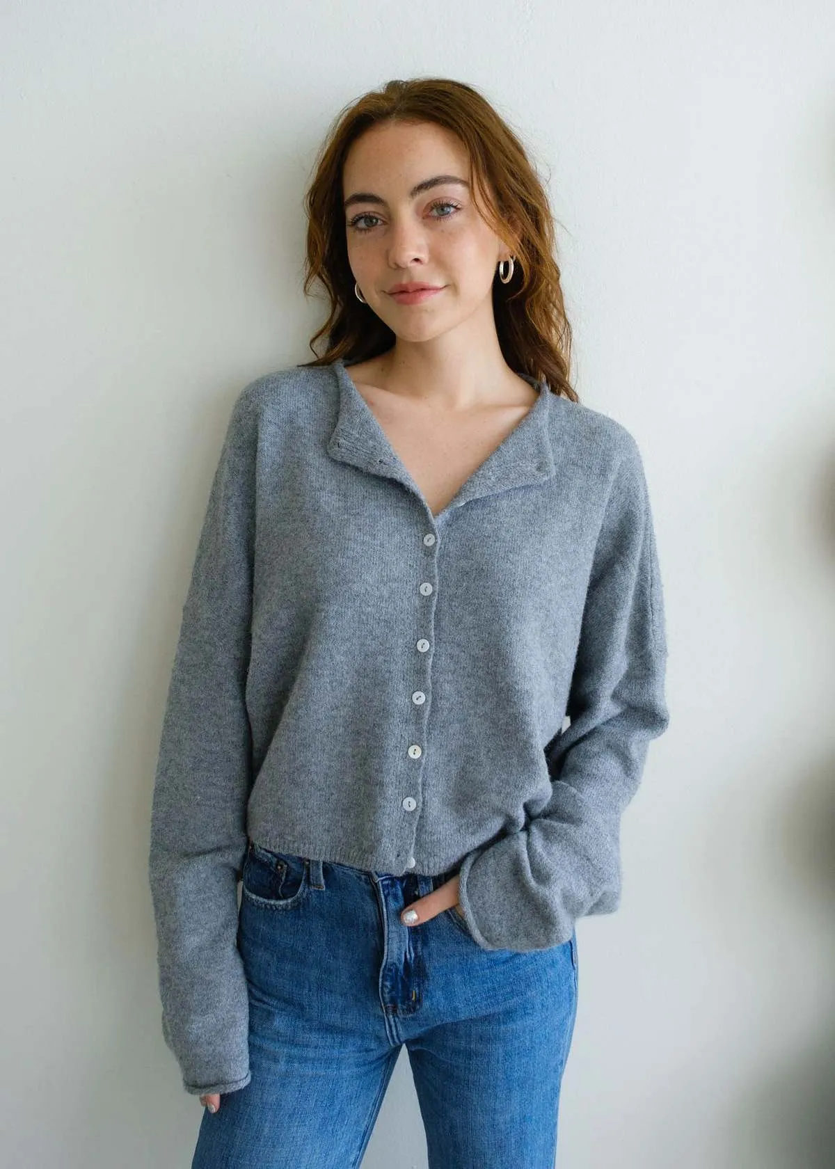 Maisie Sweater - Heather Grey