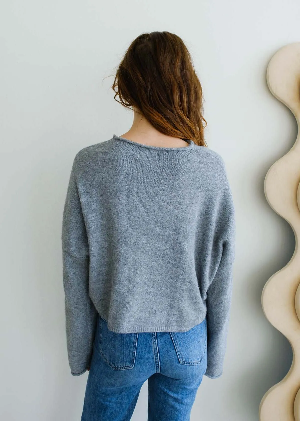 Maisie Sweater - Heather Grey