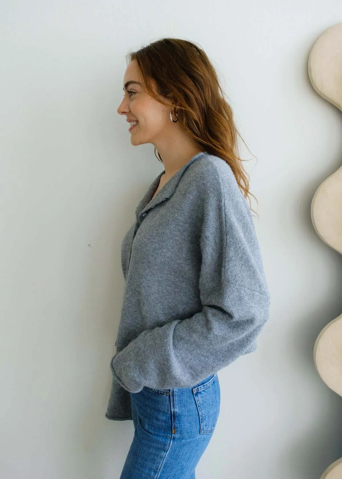 Maisie Sweater - Heather Grey