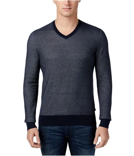 Michael Kors Mens Tuck Stitch Pullover Sweater