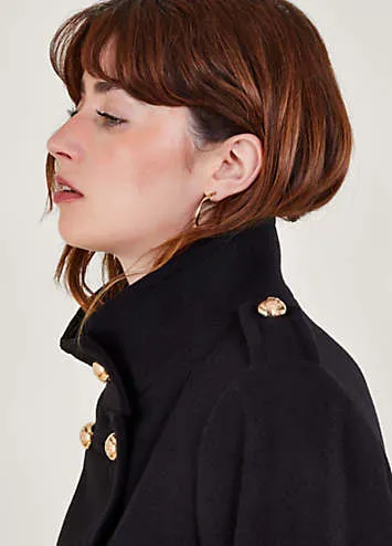 Monsoon Phoebe Double Breasted Pea Coat | Kaleidoscope