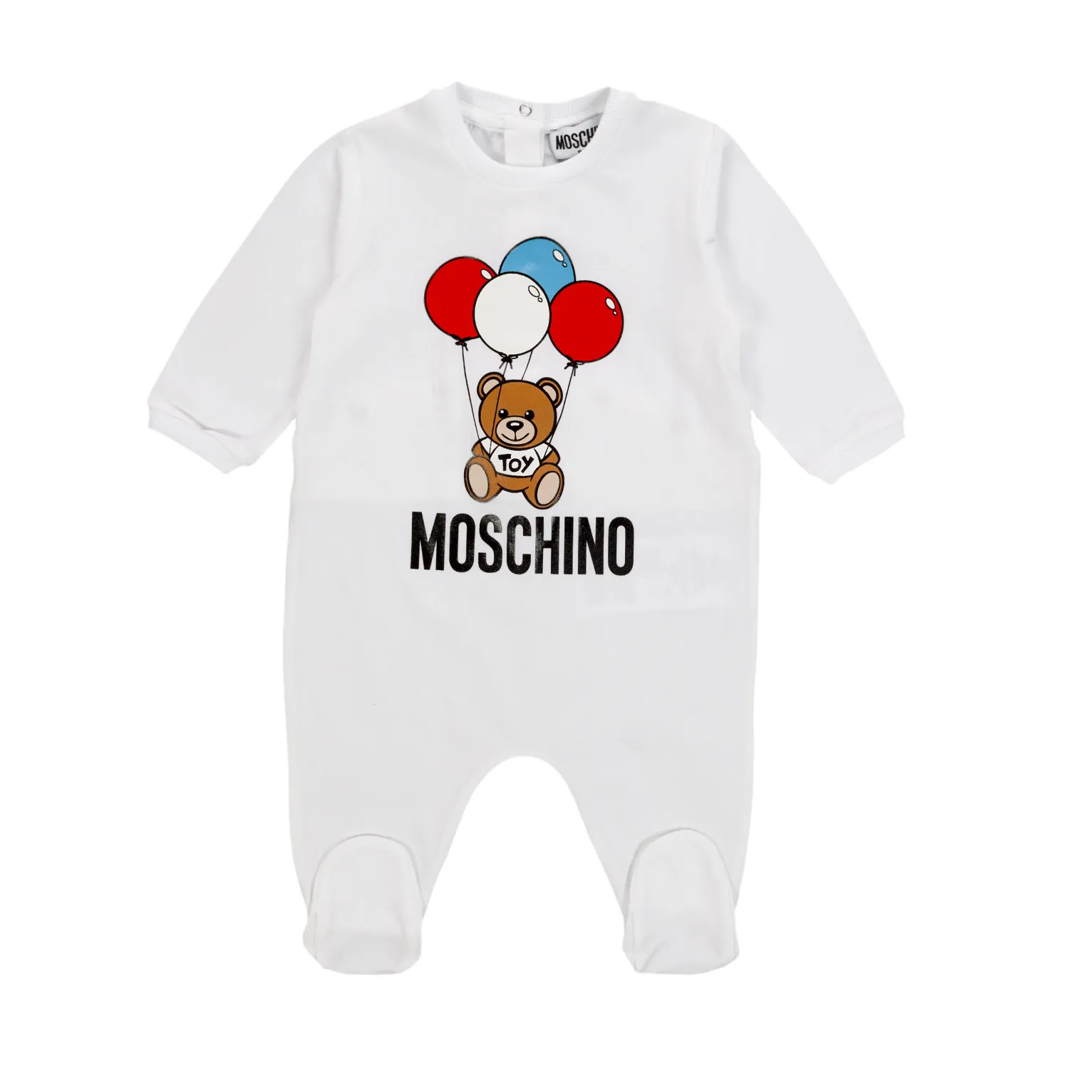 Moschino Teddy Bear Romper For Baby Boy