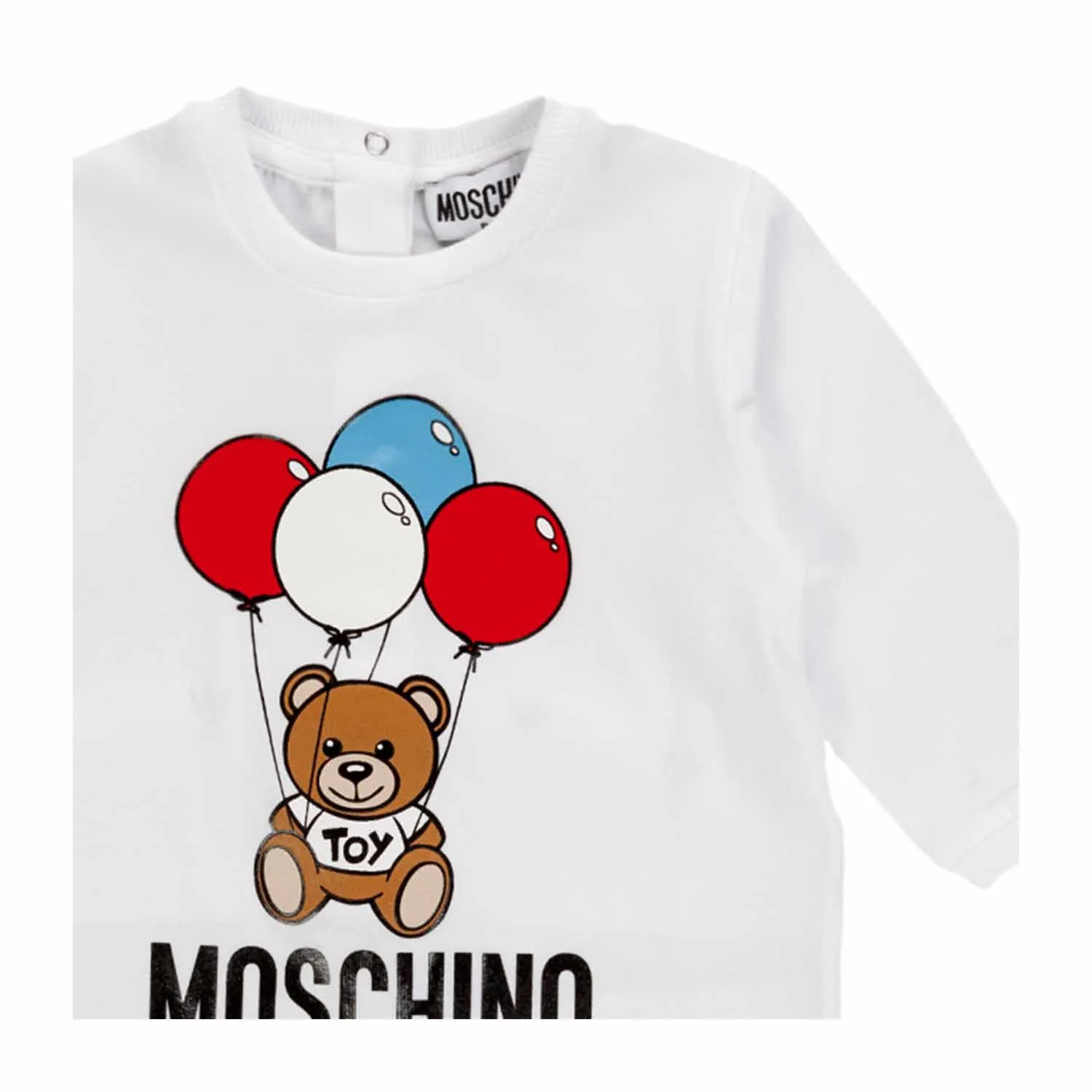 Moschino Teddy Bear Romper For Baby Boy