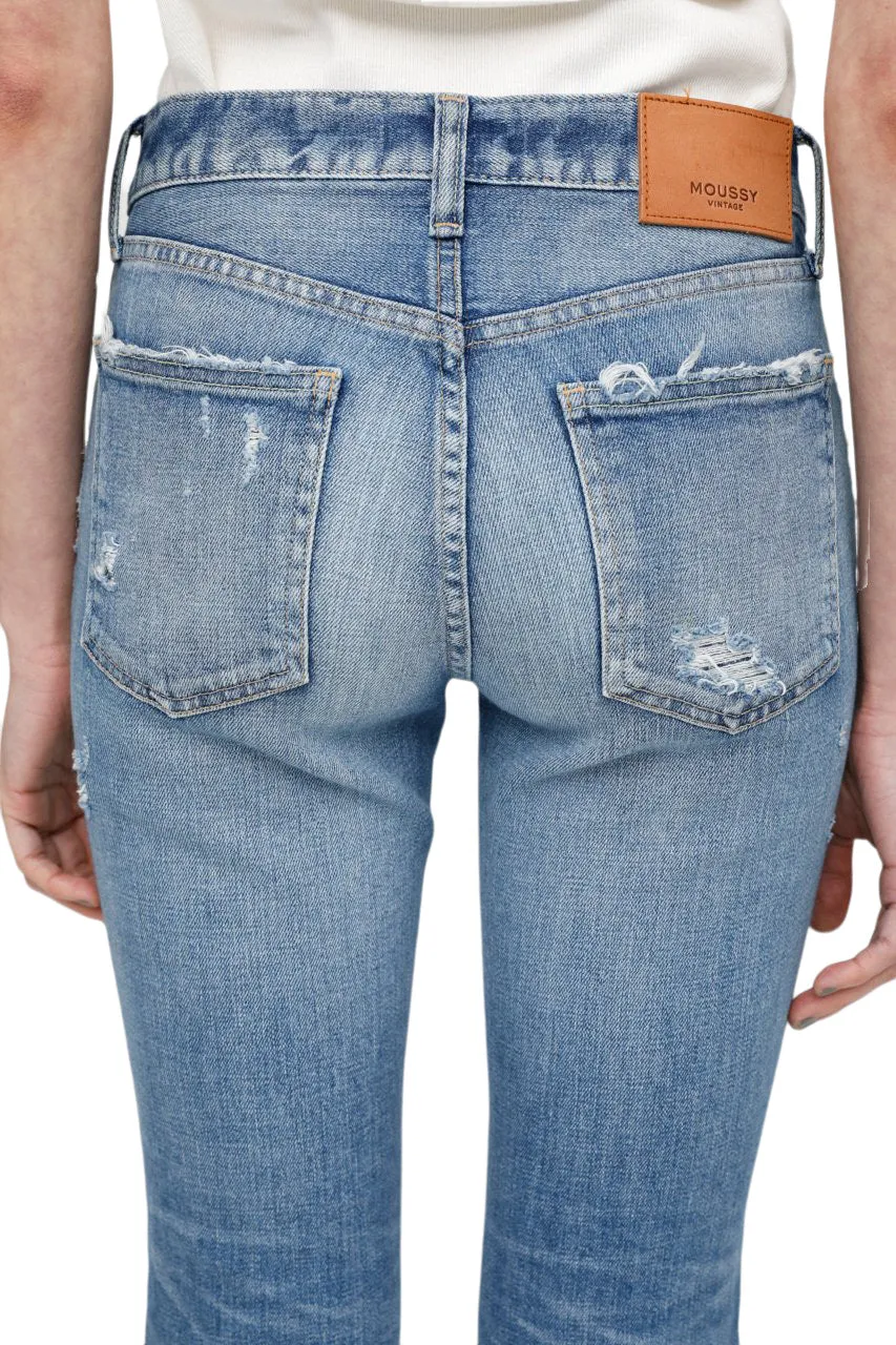 Moussy Denim Glendele Skinny in Light Blue