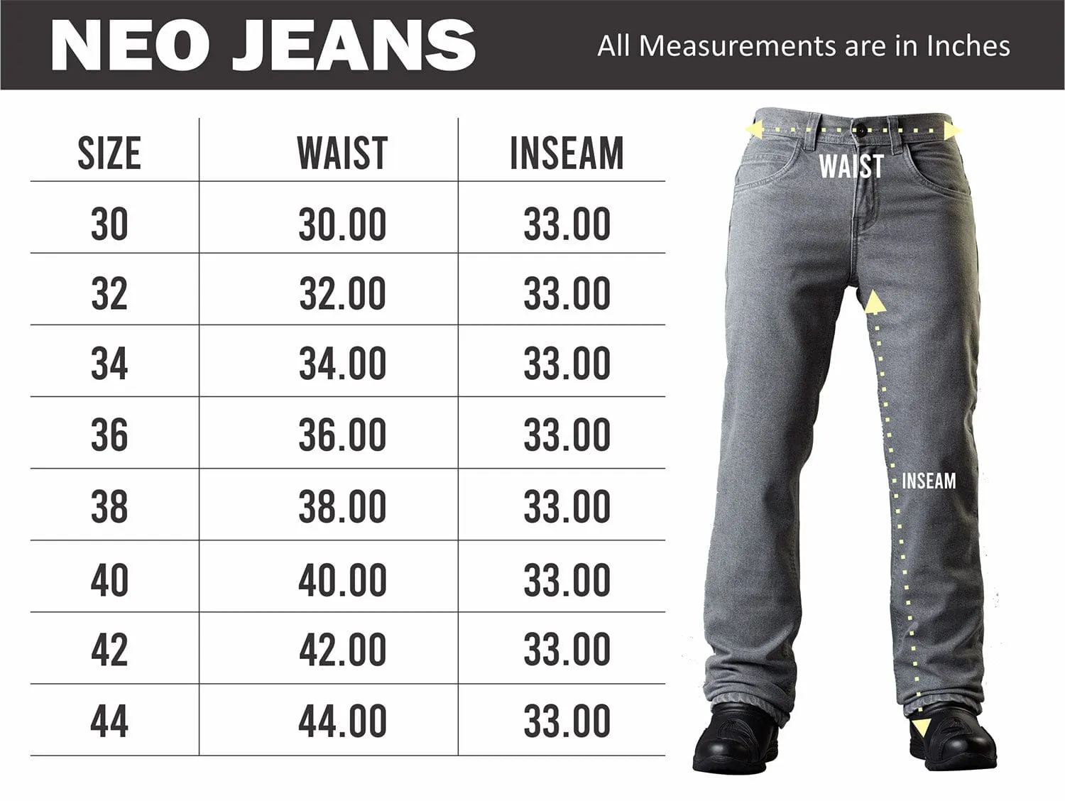 NEO MEN MOTORCYCLE JEANS – GREY