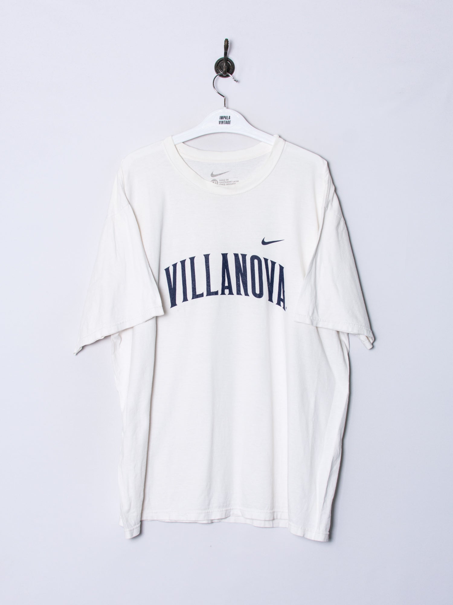 Nike Villanova White Cotton Tee