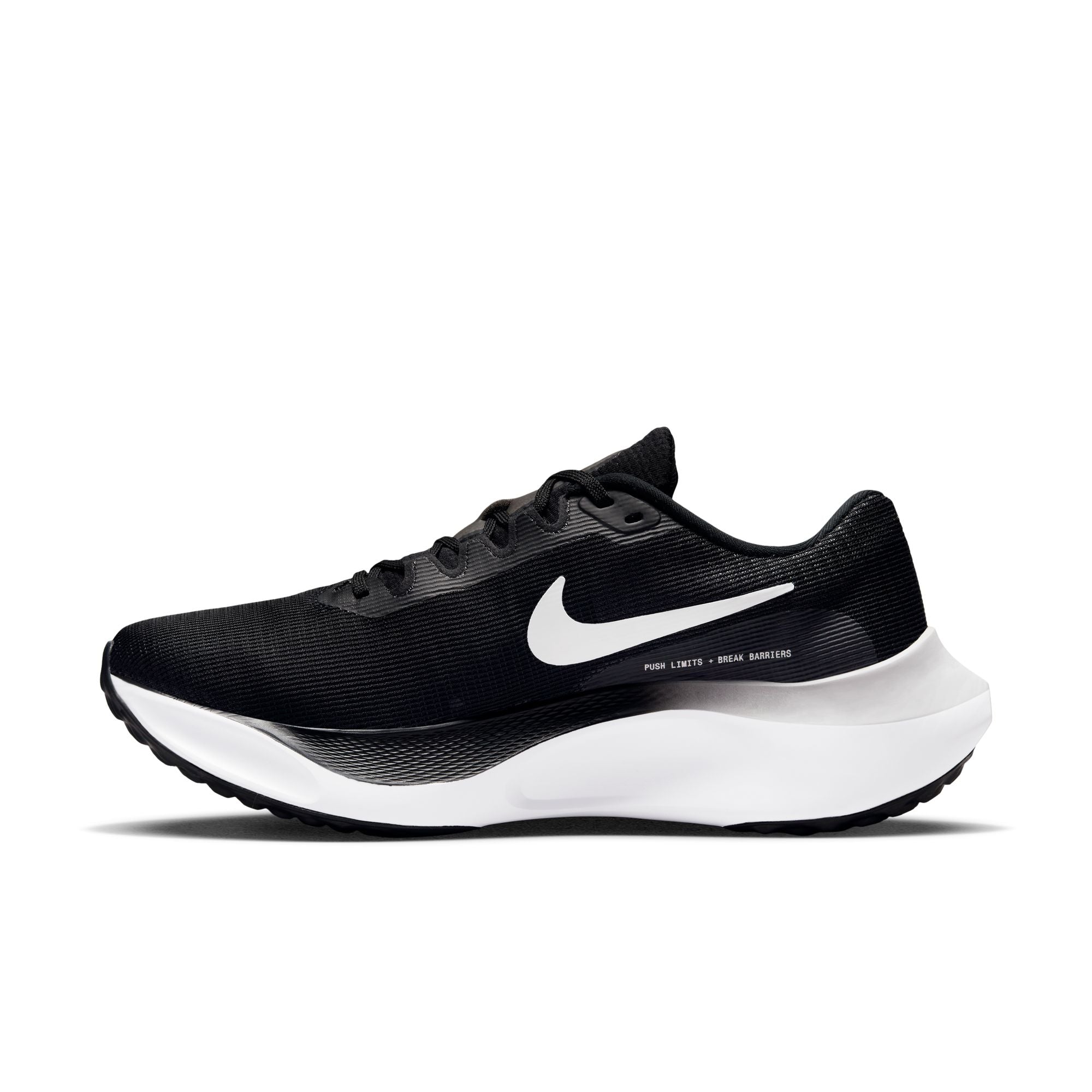 Nike Zoom Fly 5 (B Width)- Black/White (Womens)