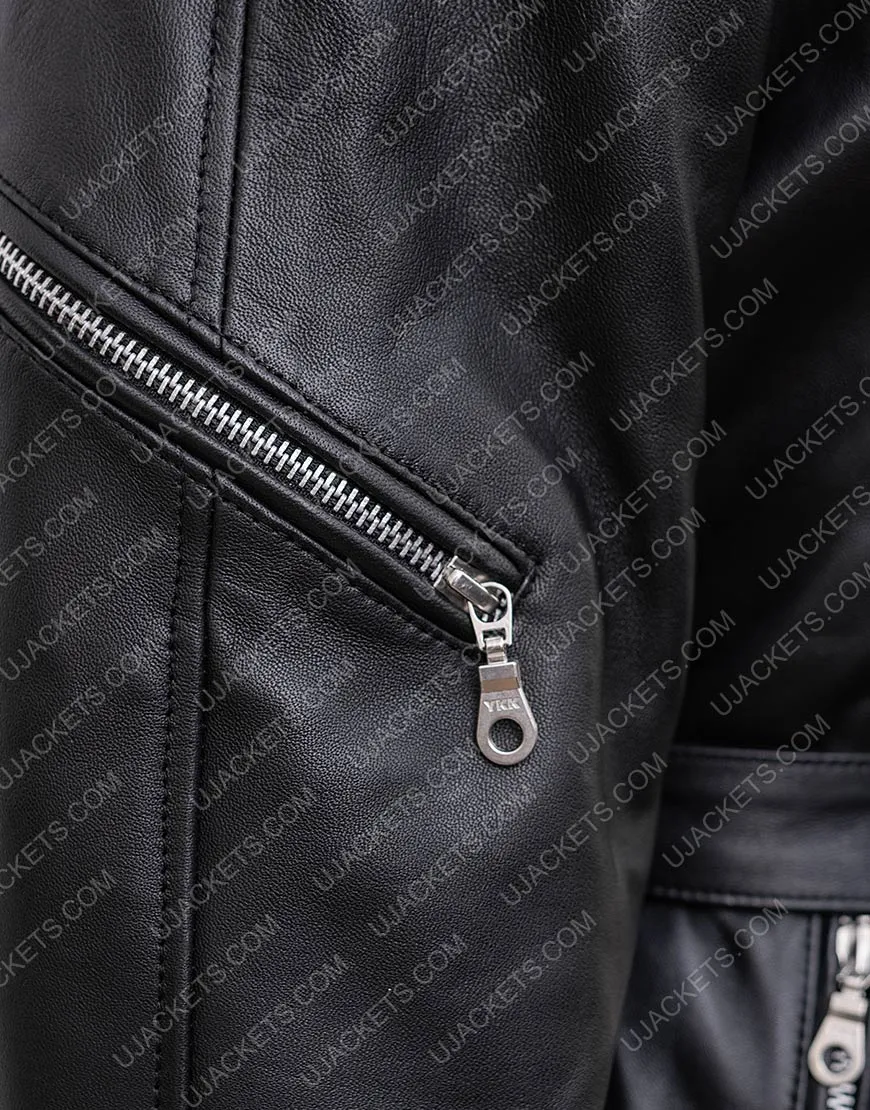 Once Upon A Time Emma Swan Black Leather Jacket | 40% Off | ujackets