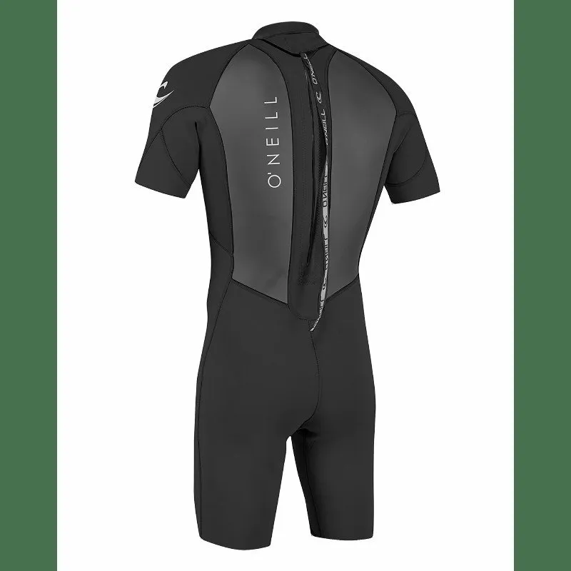 O'Neill REACTOR-2 2MM BACK ZIP SHORTY WETSUIT - BLACK XXXL