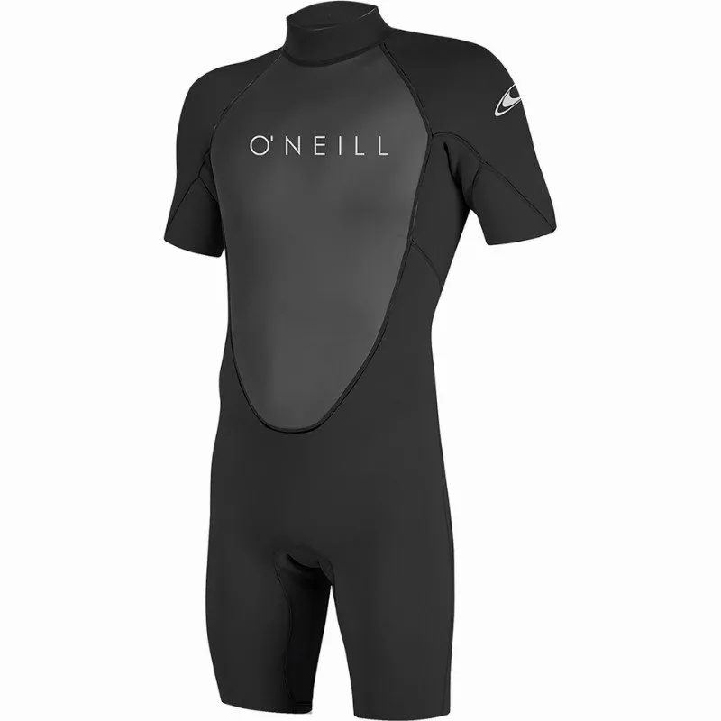 O'Neill REACTOR-2 2MM BACK ZIP SHORTY WETSUIT - BLACK XXXL