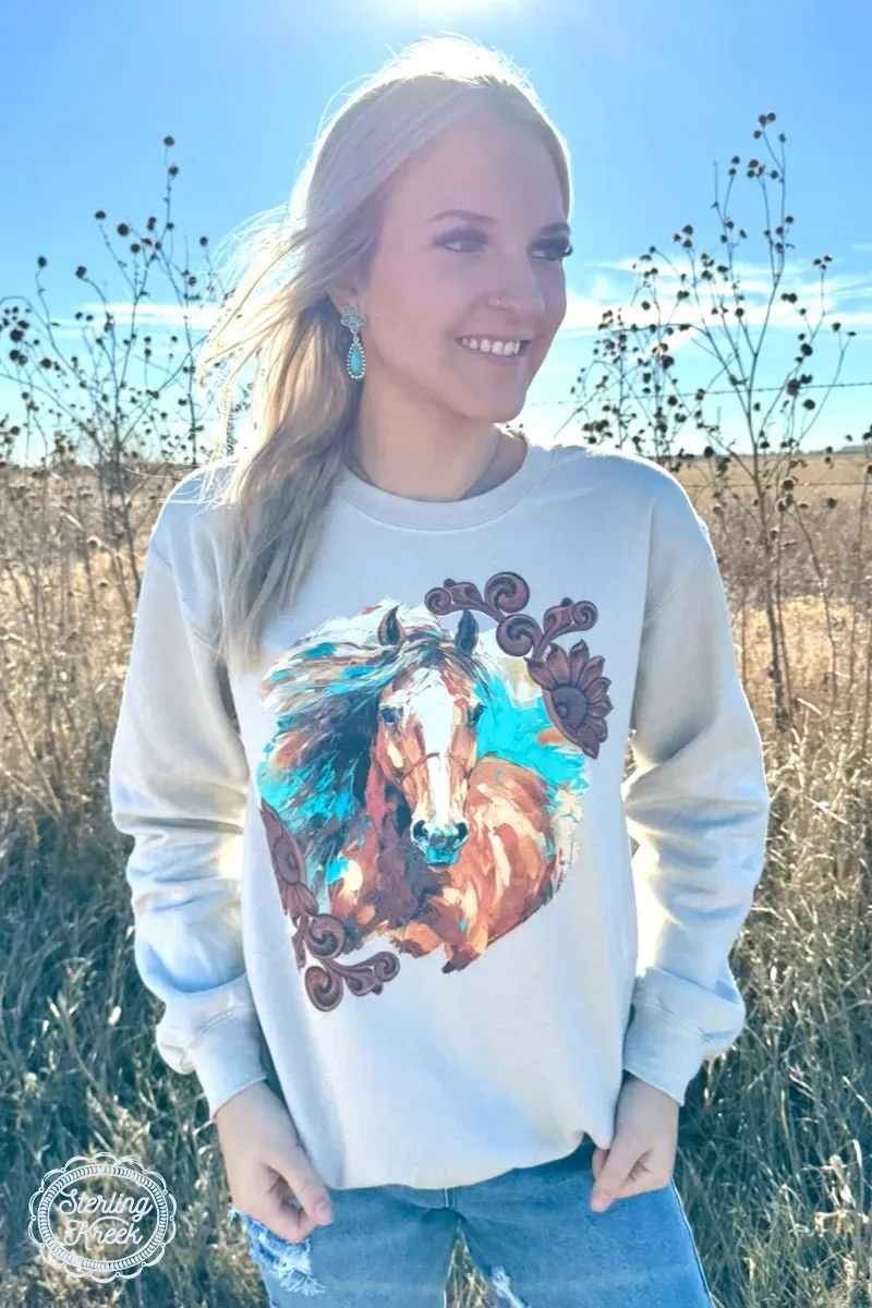 Painted Pony Sweater