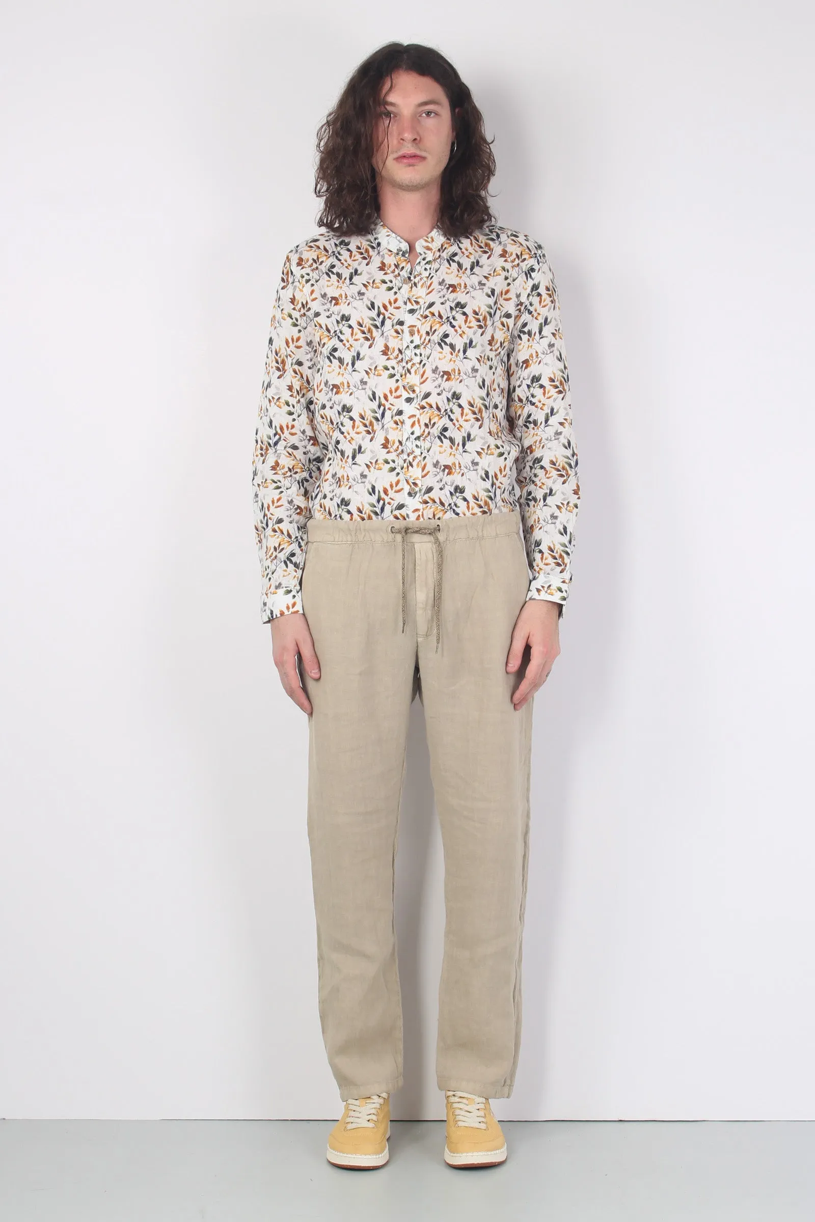 Pantalone Coulisse Relaxed Sabbia