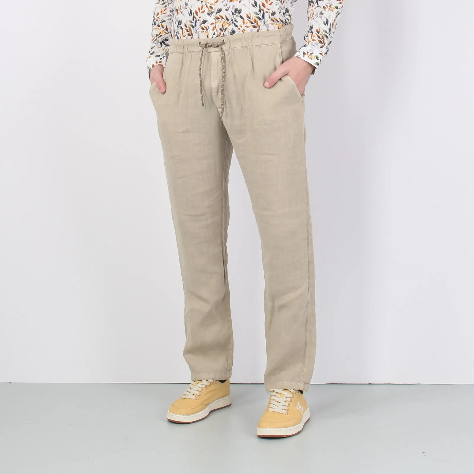 Pantalone Coulisse Relaxed Sabbia