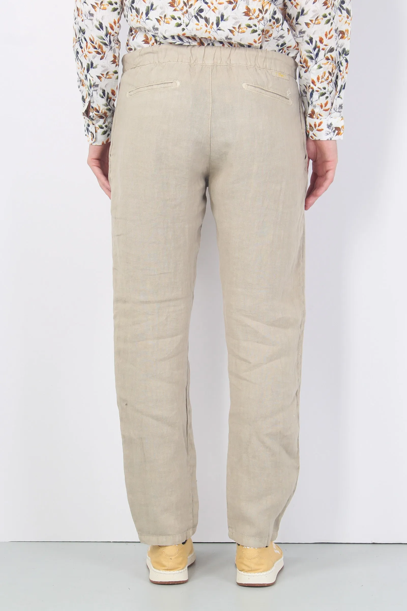 Pantalone Coulisse Relaxed Sabbia