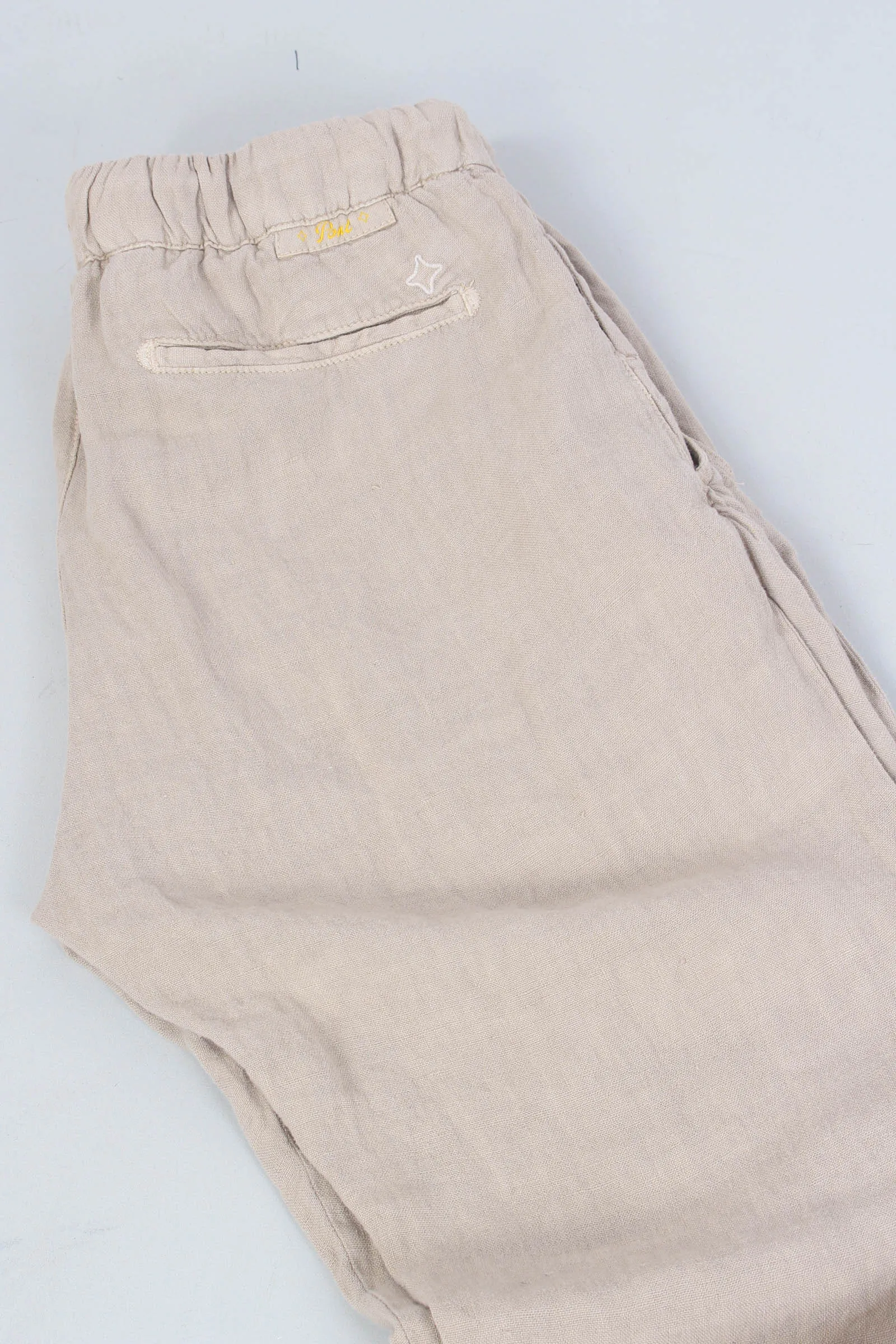 Pantalone Coulisse Relaxed Sabbia