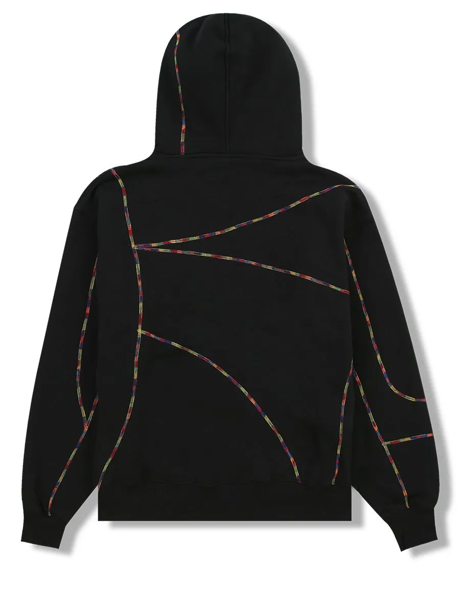 Pleasures Vein Hoody - Black