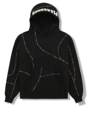 Pleasures Vein Hoody - Black