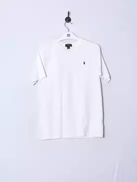 Polo Ralph Lauren White Cotton Tee