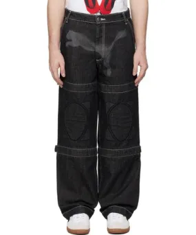 PUMA Black A$AP Rocky Edition Knee Pad Jeans