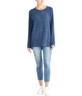 Rachel Roy Womens Rowan Zipped Side Pullover Sweater