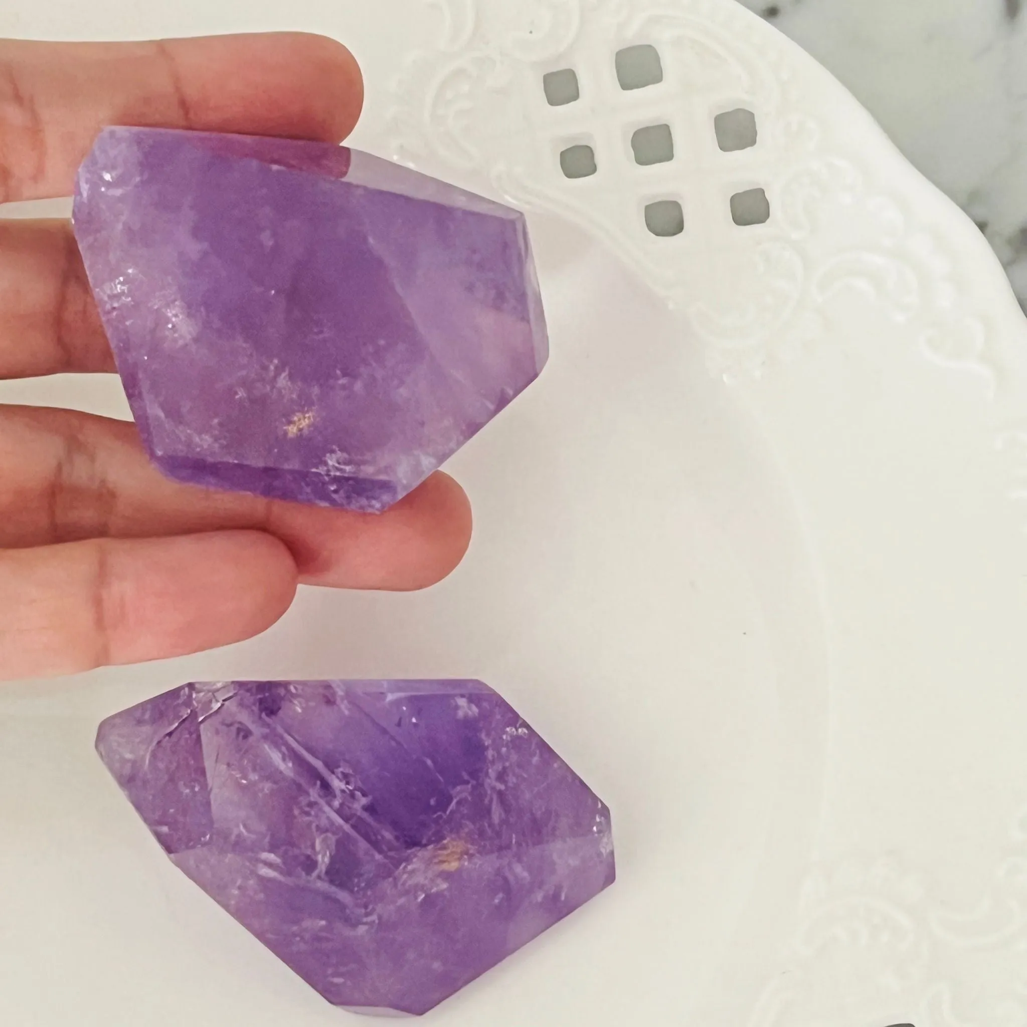 Raw Ametrine