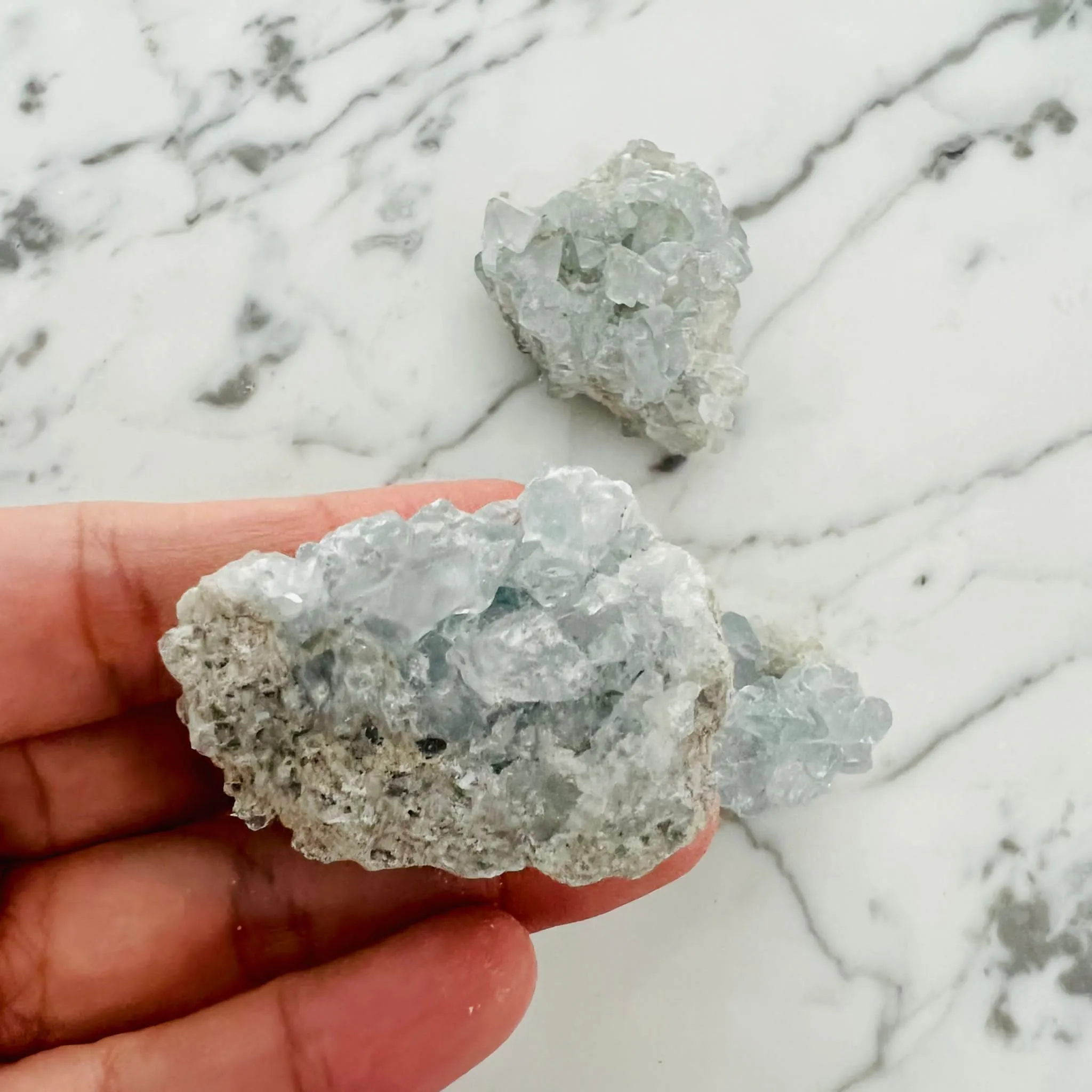 Raw Celestite