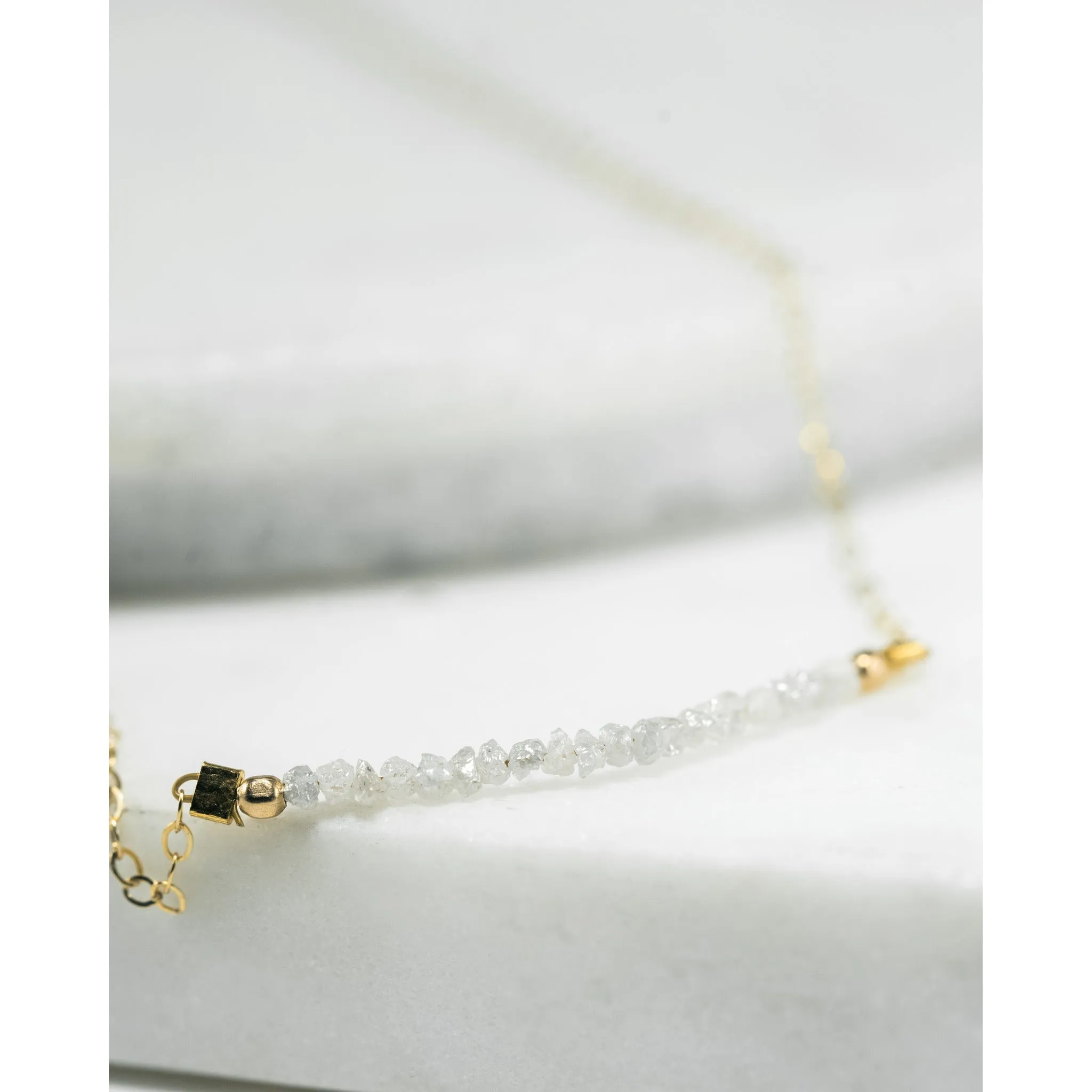 Raw Diamond Necklace