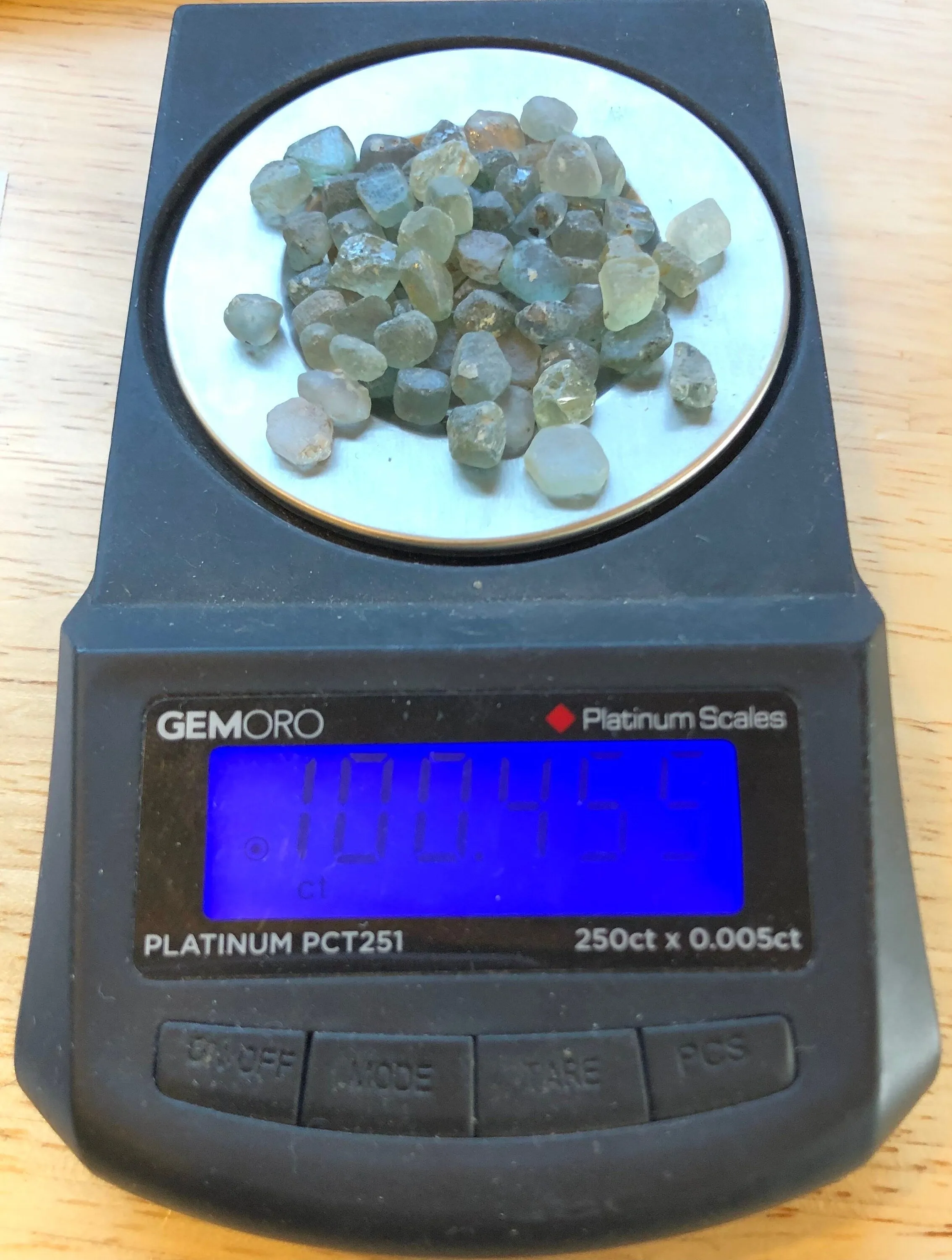 Raw Natural Montana Sapphire Rough From The BlazeNGems Mine/Direct From The Mine Wholesale Pricing/100ct Minimum Purchase