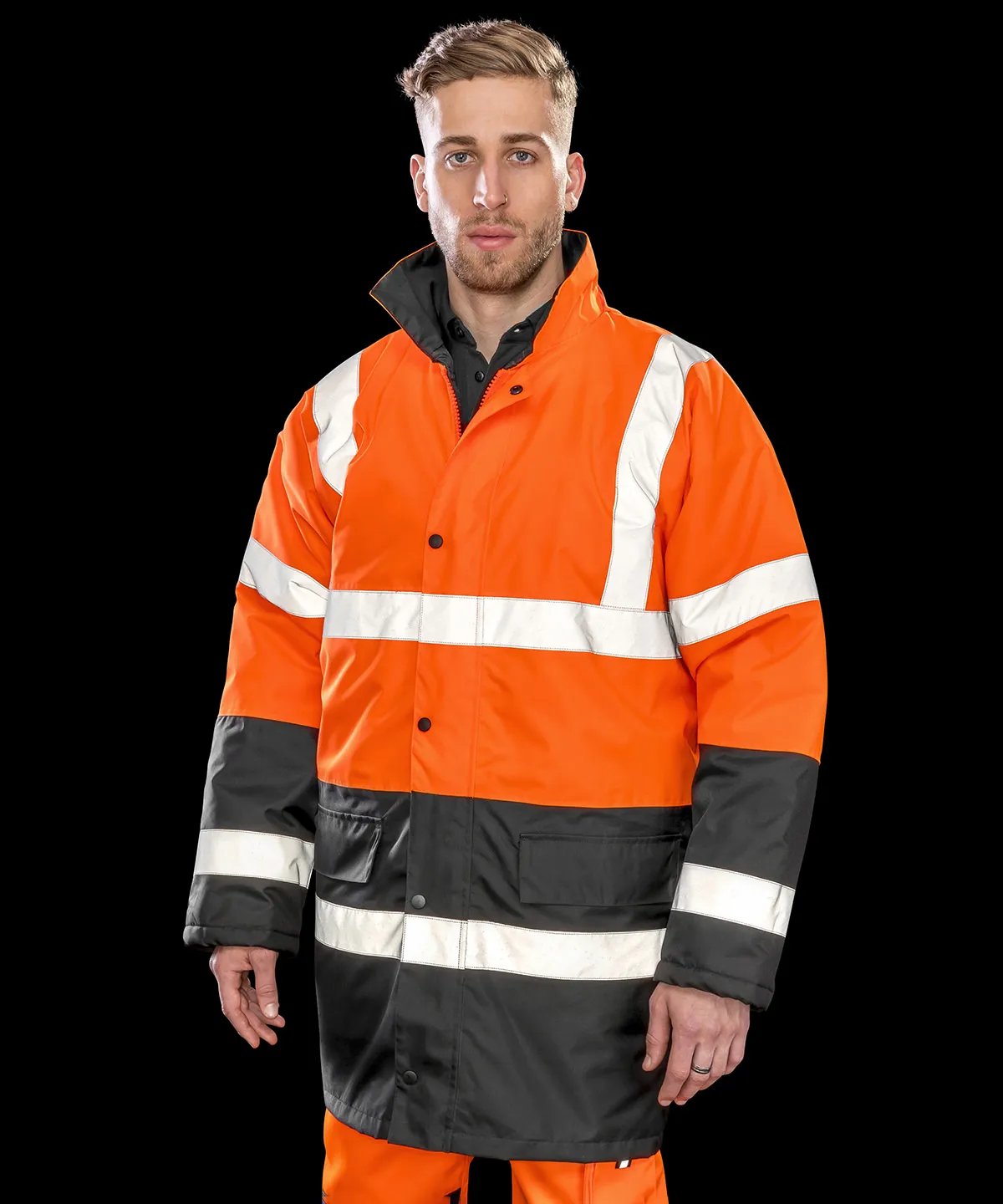 Result Core Motorway two-tone safety coat