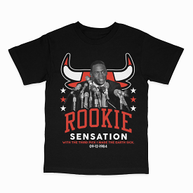 Rookie Sensation Black Tee