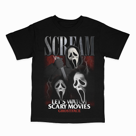 Scream Black Tee (2022 Drop)