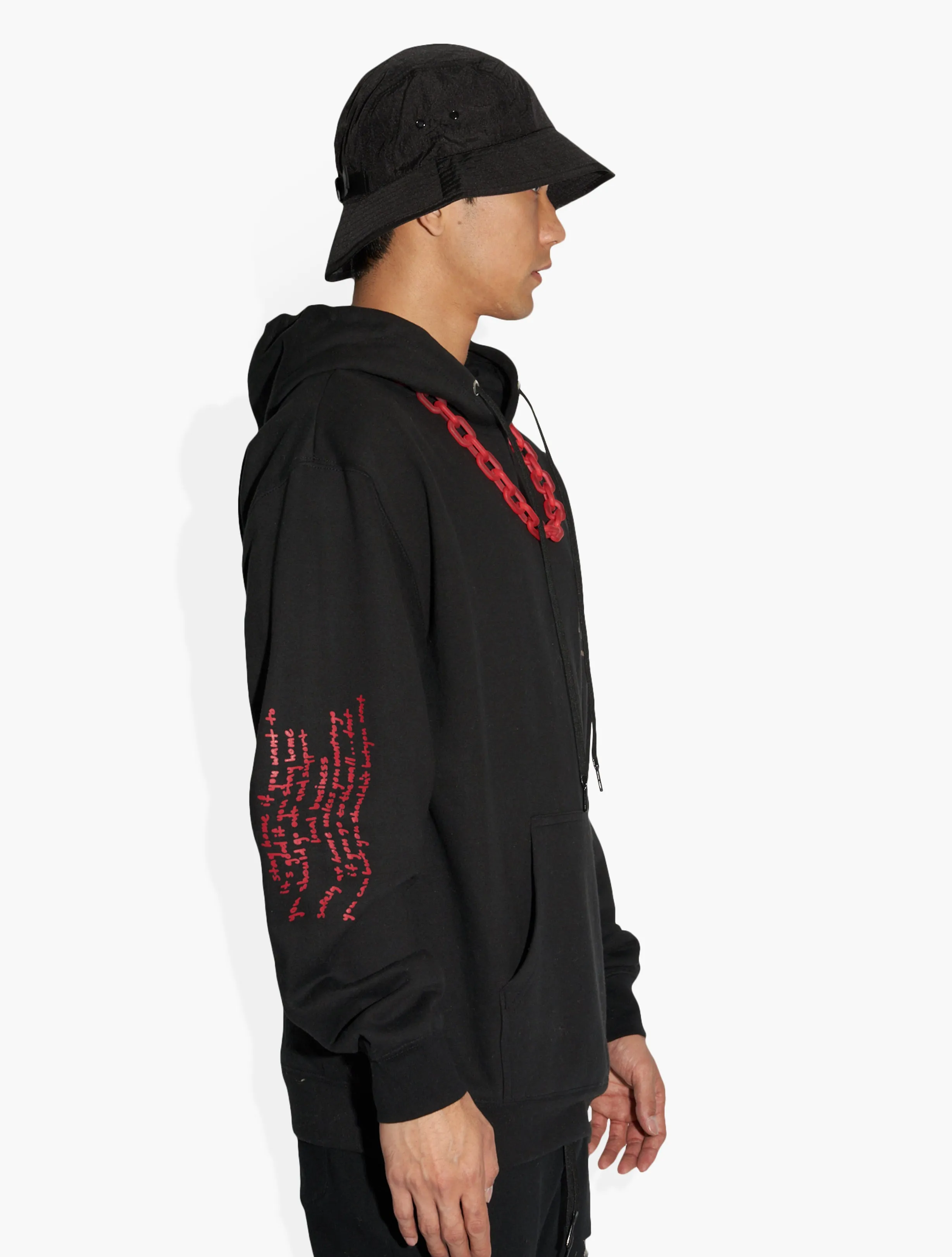 Scream Hoody Black