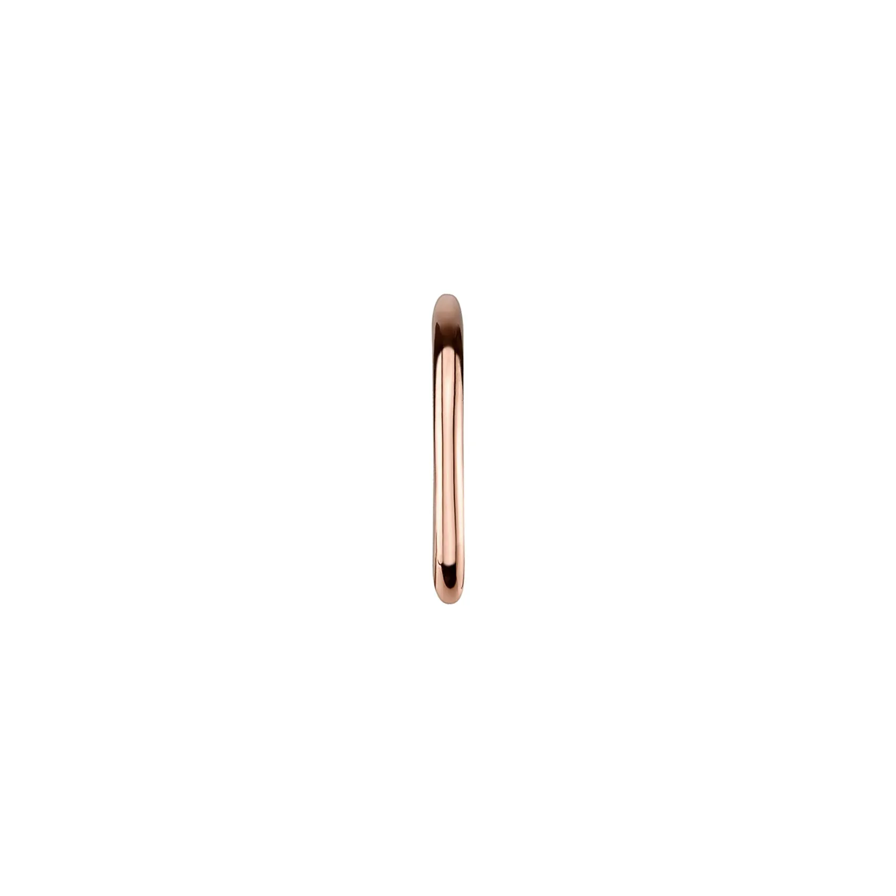 Seamless Hoop - 14k Rose Gold